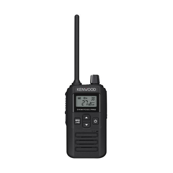KENWOOD UBZBM51 ブラック DEMITOSS PRO [特定小電力トランシーバー (交互・中継対応)] メーカー直送