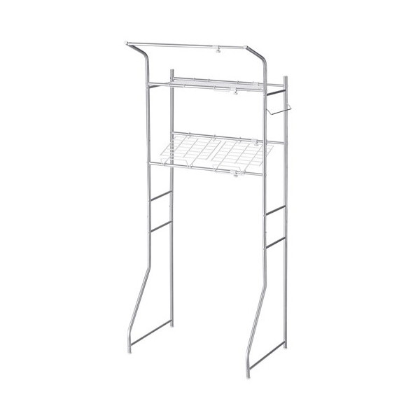 パール金属 タオル掛付ステンレス洗濯機ラック2段 N-7566の通販は 6,980円