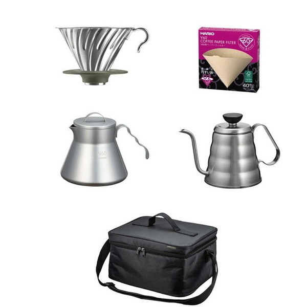 HARIO O-VOCB Outdoor Series [アウトドアコーヒーベーシック5点セット]の通販は