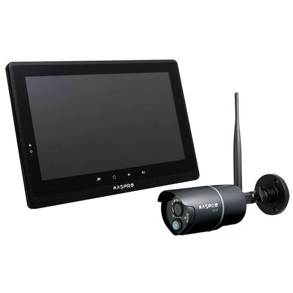 MASPRO ワイヤレスカメラ WHCFHD-CL MASPRO WHCFHD-CL [モニター&ワイヤレスHDカメラセット 増設用カメラ