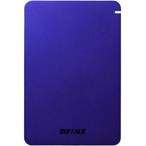 BUFFALO HD-PGF1.0U3-BLA ブルー [外付けポータブルHDD(1TB・USB3.1 Gen1(USB3.0))]