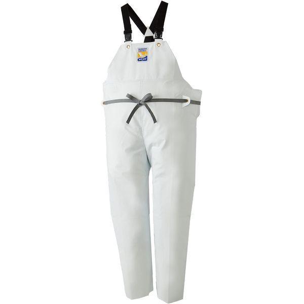 LOGOS マリンエクセル  胸当て付ズボンホワイトS No.12063614