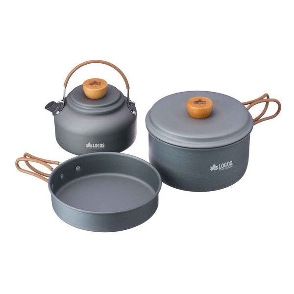 LOGOS クッカー&ケトルセットNo.81210212