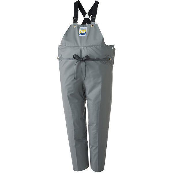 LOGOS マリンエクセル  胸当て付ズボングレーM No.12063213