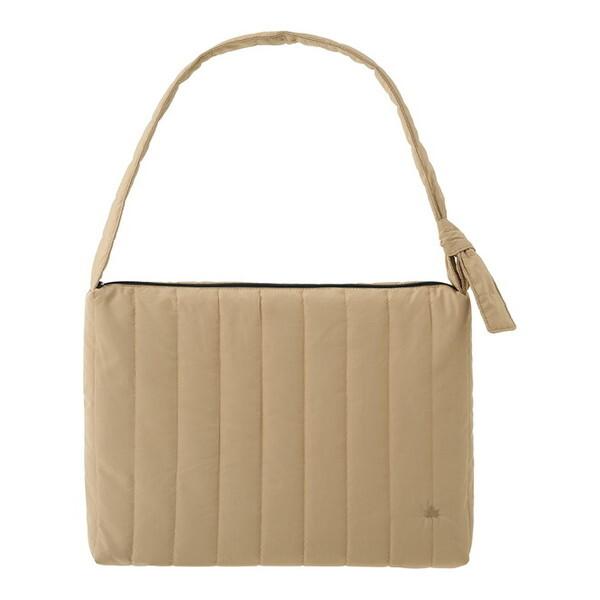 LOGOS ニュースペーパーキルトバック-BE No.37410429 ベージュ