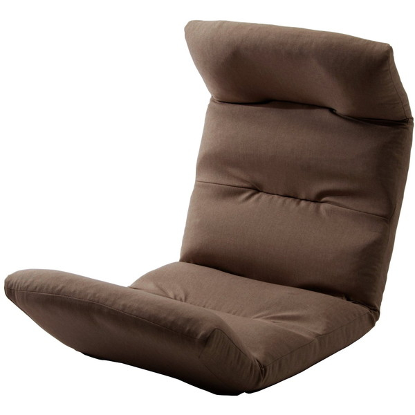 【2/23ポイントUP】CELLUTANE 和楽の雲 上タイプ 座椅子 ダリアンブラウン 頭部 腰部 脚部 14段 リクライニング 一人掛け A193上R-561BR メーカー直送の通販は 8,420円