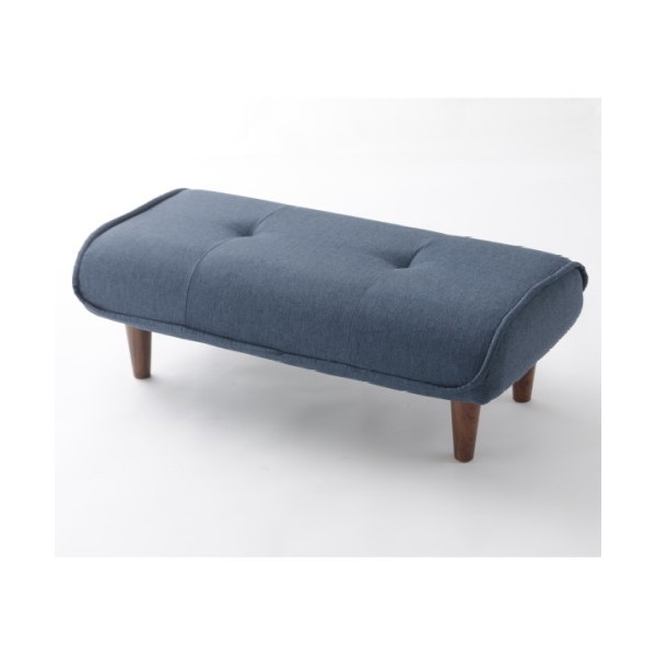 CELLUTANE オットマン タスクネイビー 日本製 スツール 座面ポケットコイル 二人掛け A280p-584NVY メーカー直送の通販は 7,304円