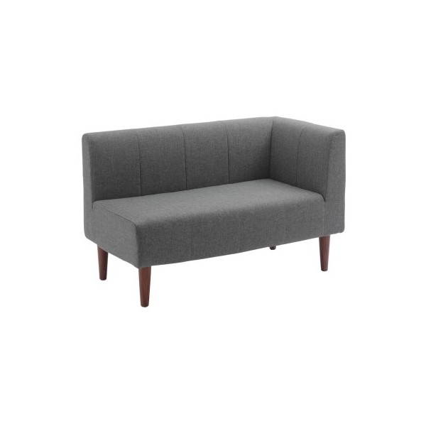 CELLUTANE ダイニングソファ アッシュグレー 日本製 左コーナー 座面ポケットコイル 二人掛け A1056p-LC-606GRY メーカー直送の通販はソファ