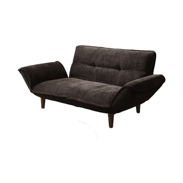 CELLUTANE VINTAGE ソファ チャコールグレー 日本製 14段 リクライニング 座面ポケットコイル 二人掛け A01p-686GRY メーカー直送の通販は