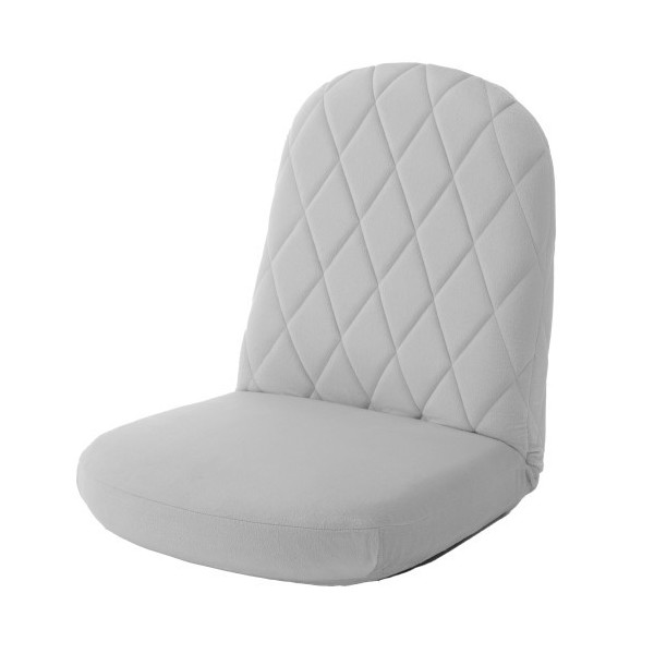 CELLUTANE 座椅子 女子座椅子 グレー オシャレ 大人カワイイ 日本製 A1104a-647GRY メーカー直送の通販は 5,900円