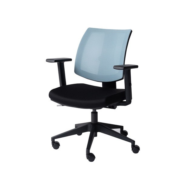 東谷 OFC-51SBL ブルー リアーク [オフィスチェア] メーカー直送の通販は 16,444円
