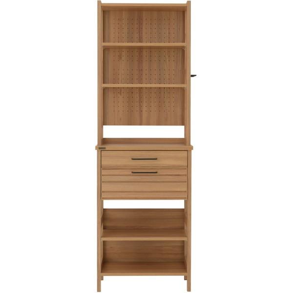 佐藤産業 LF180-60HC-NA ナチュラル LAFIKA(ラフィカ)  [キッチンラック(ハイタイプ・60cm幅)] メーカー直送の通販は