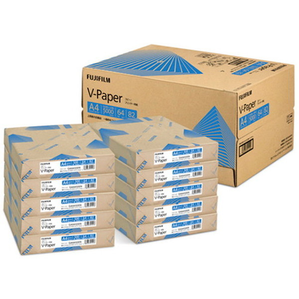 富士フィルム ZGAA0535【V‐Paper A4 5000枚】 [コピー用紙] コピー用紙