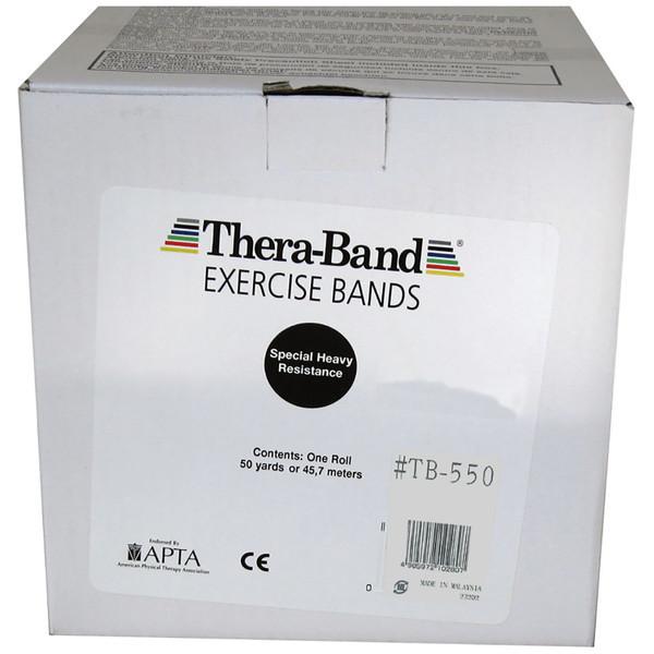 D&amp;M セラバンド THERABAND 45m 強度レベル+3 ブラック TB550