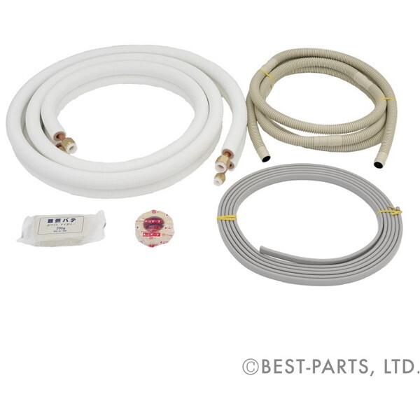 Best-Parts SK-233D23 [空調用被覆銅管 フレア配管セット (2分×3分 コイル長3m)]
