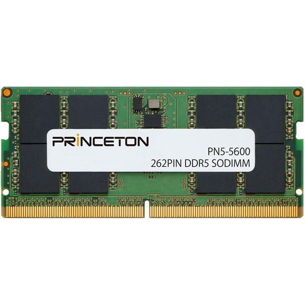 princeton PN5-5600-8G SODIMM DDR5 PC5-44800 8GB [ノート・小型デスクトップPC用メモリー]