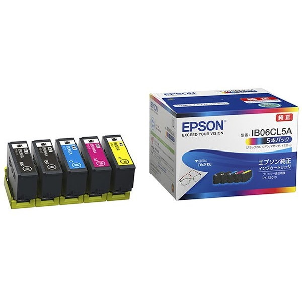 EPSON IB06CL5A [純正インクカートリッジ (4色パック)]の通販は 9,380円