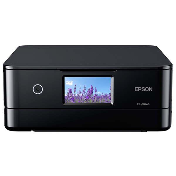 EPSON EP-887AB ブラック カラリオ [A4カラーインクジェット複合機 (コピー/スキャナ)]