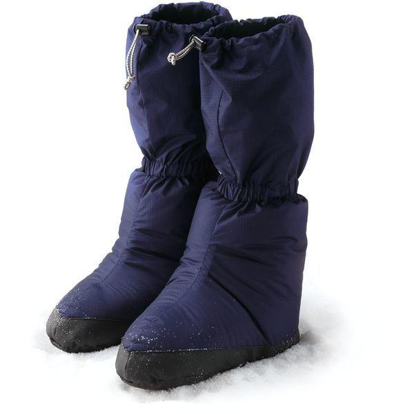 ISUKA ISK 2231 21 ダウンプラス テントシューズ ロング L ネイビーブルー