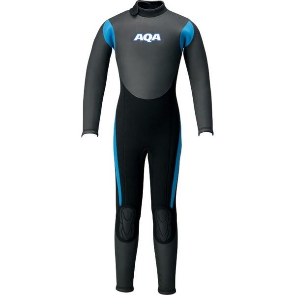 AQA(エーキューエー) キッズスキンフルスーツ3 ブルー 120cm KW4507A 66