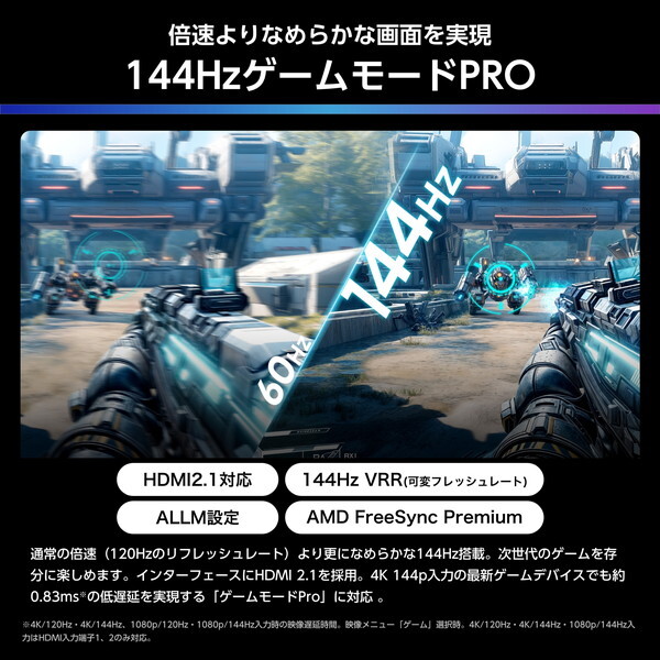 Hisense 75U7R [75V型 地上・BS・110度CSデジタル 4Kチューナー内蔵 4K対応 液晶テレビ]_4