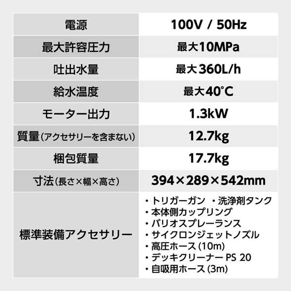 KARCHER(ケルヒャー) 1.603-202.0 K3 サイレント プラス ベランダ 50Hz