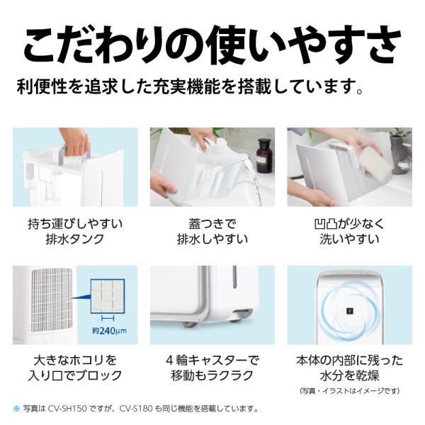 SHARP 除湿機 CV-N120-W 2023年製 Amazon | シャープ 衣類乾燥機 除湿機 18L / プラズマクラスター