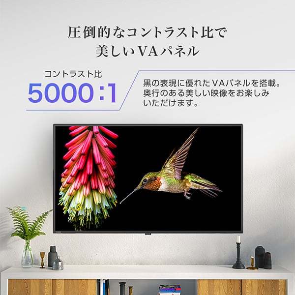 テレビ 50型 液晶テレビ フルハイビジョン 50V 50インチ ゲームモード