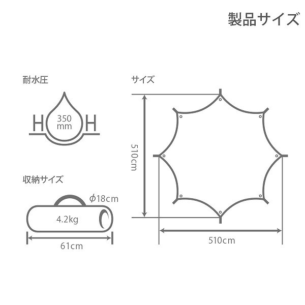 DOD オクラタープ - テント・タープ