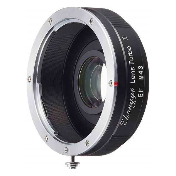 中一光学 Lens Turbo II EF-m43 [フォーカルレデューサーマウントアダプター(キヤノンEFマウントレンズ→マイクロフォーサーズマウント)]