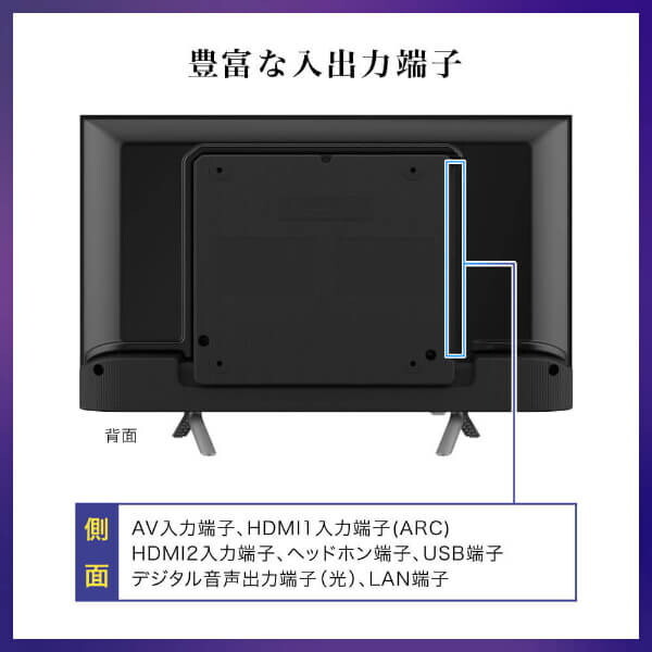 24型 CHIQ Google TV 液晶テレビ 本体 【公式通販】