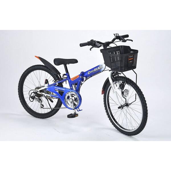マイパラス MYPALLAS MJ822F BL 折畳ジュニアMTB22・6SP ブルー [マウンテンバイク (22インチ・6段変速)] メーカー直送_7