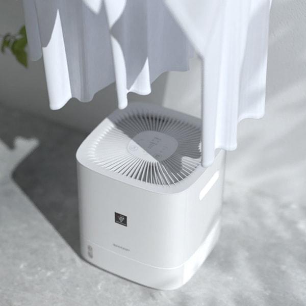 SHARP CV-S60-W ホワイト [デシカント式衣類乾燥除湿機 (木造7畳