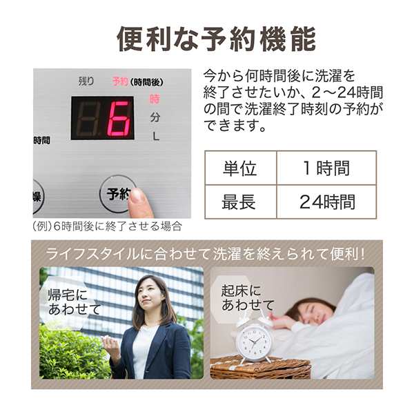 MAXZEN 洗濯機 8kg 全自動洗濯機 一人暮らし コンパクト 8キロ 家族 新生活 縦型洗濯機 風乾燥 部屋干し 槽洗浄  JW80WP01WH【あす着】｜au PAY マーケット