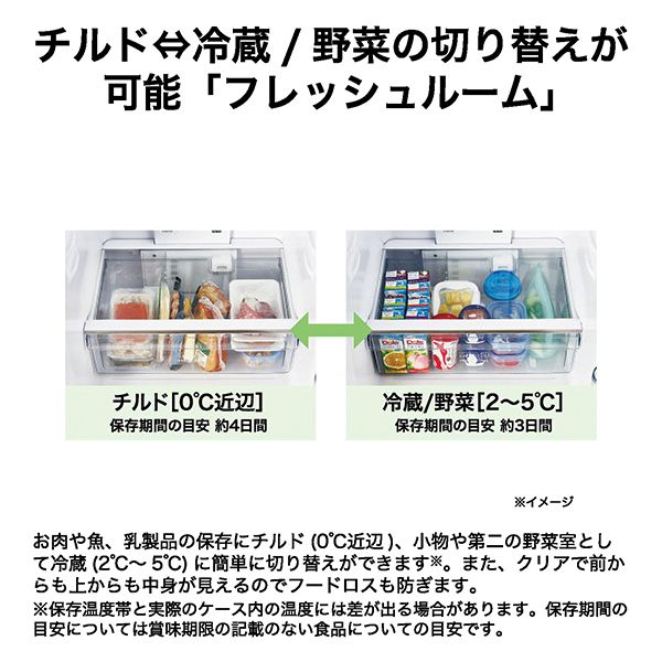 冷蔵庫 286L 右開き JR-CV29C-W リネンホワイト SLIMORE（スリモア）の