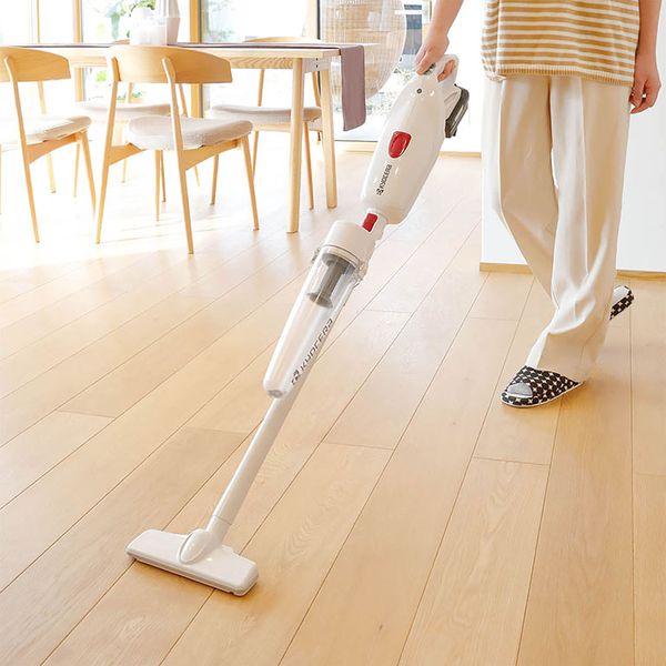 スティック掃除機 スティッククリーナー コードレス サイクロン式 静音 業務用 家庭用 京セラ DHC181(白) 681659B 電池パックなし スティック掃除機 スティッククリーナー コードレス サイクロン式 静音
