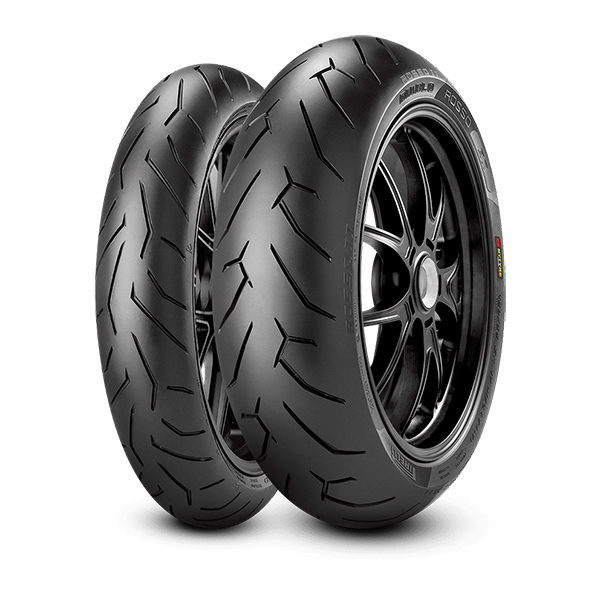 PIRELLI 2068700 DIABLO ROSSO II 190/55 ZR 17 M/C (75W) TL REAR [バイクタイヤ] ※前後セットではなく1本単位の販売となります。