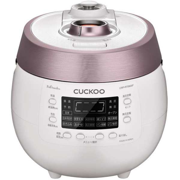 炊飯器 6合炊き マイコン CUCKOO ELECTRONICS CRP-RT0605F CUCKOO