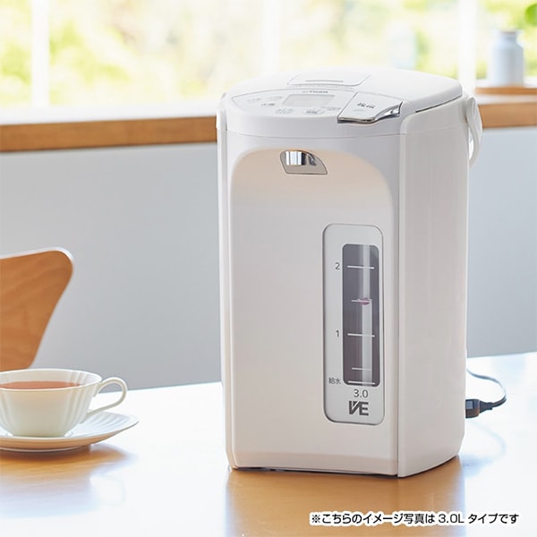 TIGER PIP-G300WE アーバンホワイト とく子さん [蒸気レスVE電気まほうびん (3.0L)]