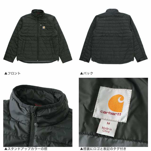 【送料無料】 カーハート ジャケット 中綿 メンズ ギリアム ジャケット 撥水 S-2XL 102208 USAモデル Carhartt / LL  2L XXL 3L ナイロン｜au PAY マーケット