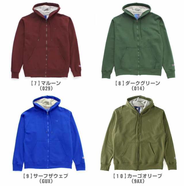 ☆USビッグサイズ！XL/Champion/ジップアップパーカー