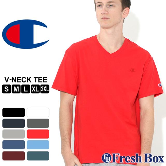 チャンピオン Tシャツ 半袖 Vネック 無地 大きいサイズ Usaモデル ブランド Champion 半袖tシャツ アメカジ S M L Ll 2l 3l 春新作の通販はau Pay マーケット Freshbox