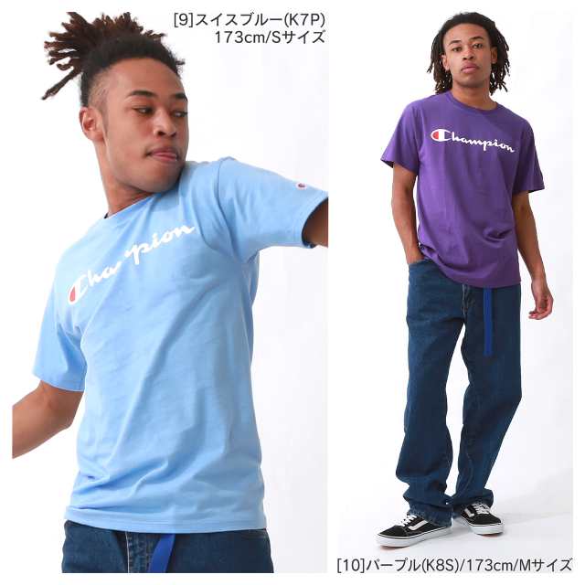 送料無料】 チャンピオン Tシャツ メンズ 半袖 ロゴ S-2XL GT23H USA ...