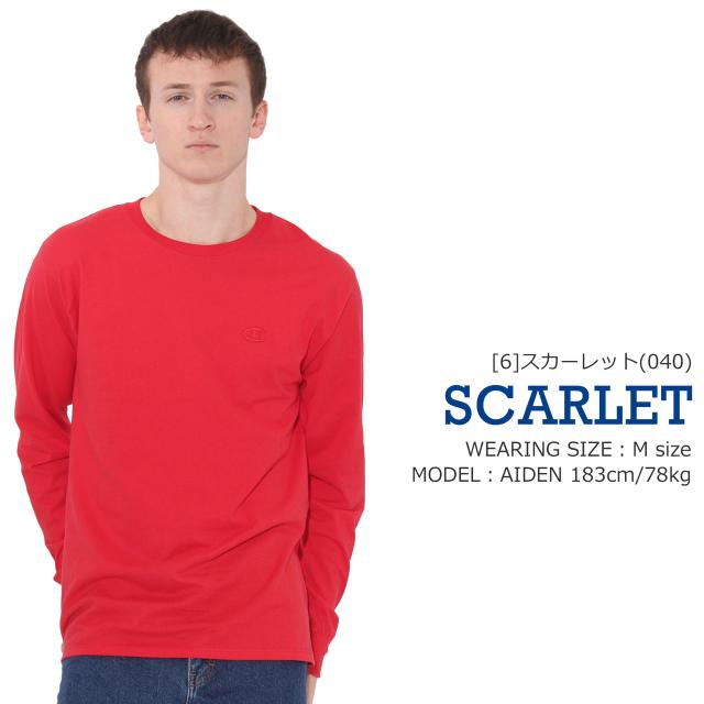 Champion チャンピオン Tシャツ 長袖 ロンT メンズ レ 