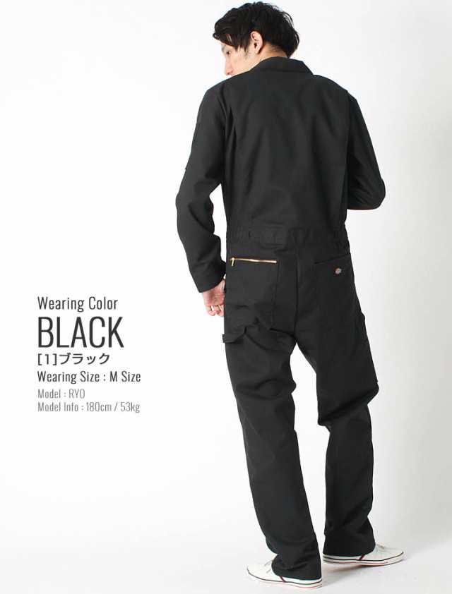 送料無料】 Dickies ディッキーズ つなぎ 作業服 長袖 48799 メンズ