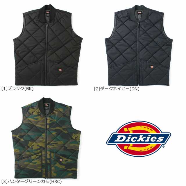 【送料無料】 Dickies ディッキーズ ベスト メンズ 大きいサイズ メンズ Dickies ディッキーズ キルティング ベスト ナイロン ベスト  防｜au PAY マーケット