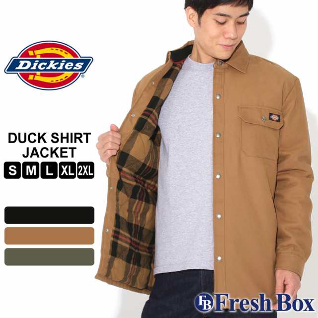 Dickies ディッキーズ ジャケット メンズ 秋冬 大きいサイズ メンズ アウター シャツジャケット キルティング フランネル 防寒 撥水 ワーの通販はau Pay マーケット Freshbox