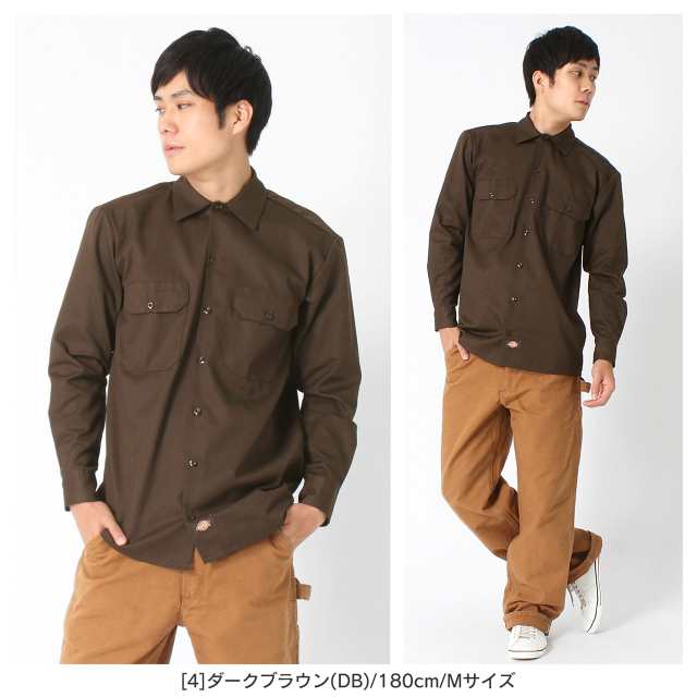 ディッキーズ Dickies 長袖 ワークシャツ メンズXL /eaa275334