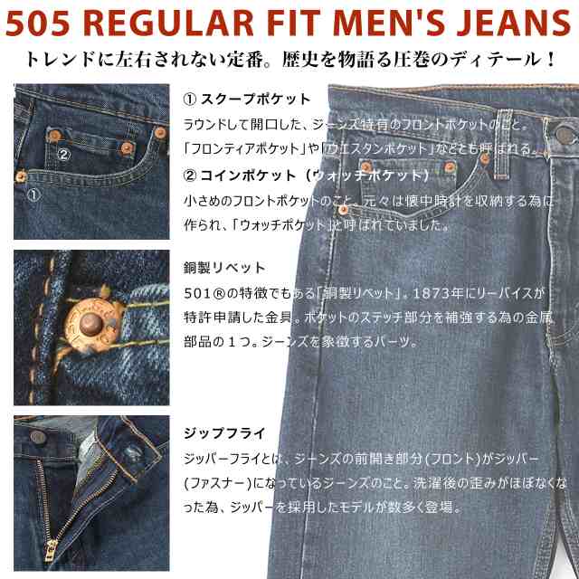 Levi's リーバイス　505　デニム　ジーンズ　W29