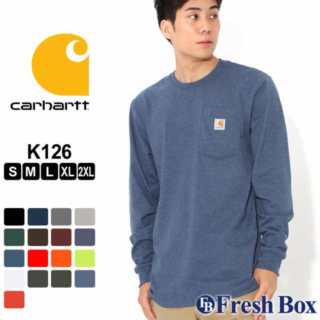 カーハート Carhartt カーハート Tシャツ 長袖 メンズ 大きいサイズ 6 75oz Carhartt カーハート ロンt メンズ 大きいサイズ 長袖tシャの通販はau Pay マーケット Freshbox